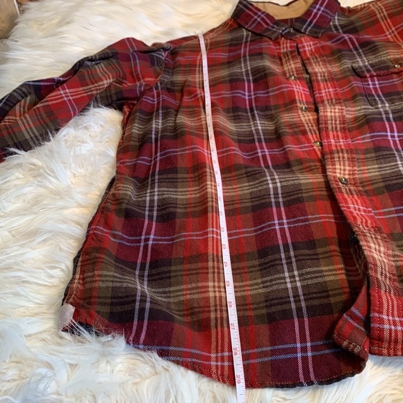 DANIEL CREMIEUX CLASSICS RED PLAID FLANNEL Size Large Men’s - Picture 7 of 8